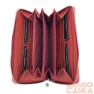 Jennifer Jones Női Bőr Pénztárca 5247-2 Piros Lakk -