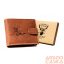 Férfi bőr pénztárca n992l-chm-dog-1-7605 cognac - világos barna