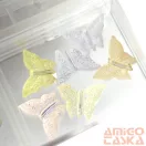Körömdíszítő Box - WZ-885 Pillangó alakú 3D körömdísz szett