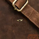 Peterson Férfi Bőr Oldaltáska Ptn 250586-Nsh-4864 Tan - Világos Barna