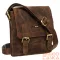 Peterson férfi bőr oldaltáska 996-S-NSH-4918 Tan – Barna