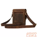 Peterson férfi bőr oldaltáska 996-S-NSH-4918 Tan – Barna