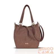 Zellia Női Válltáska Zlb475 Barna - Shimmer -