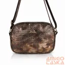 Zellia Női Oldaltáska Zlb172 Bronz - Mesh -