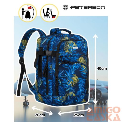 Peterson Hátizsák - PTN PP-TOK-P-6791 Print-2  - 40 X 25 X 20 Cm -