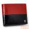 Férfi Bőr Pénztárca N992-Vt2  Black-Red