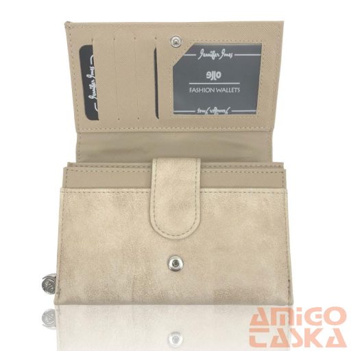 Jennifer Jones Női Pénztárca Beige-1103-7-Közepes Méret