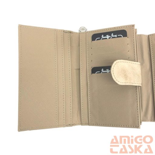Jennifer Jones Női Pénztárca Beige-1103-7-Közepes Méret