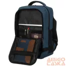 Peterson Hátizsák - Kézipoggyász -  Ptn Sikorka-6477 Navy - Sötét Kék - 40 X 25 X 20 Cm -