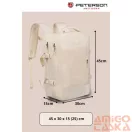 Peterson Hátizsák Ptn 24421-6170 Ecru  - 45 X 30 X 25 Cm