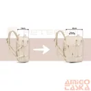 Peterson Hátizsák Ptn 24421-6170 Ecru  - 45 X 30 X 25 Cm