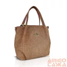 Zellia Női Válltáska Zlb324 Camel - Shimmer -