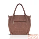 Zellia Női Válltáska Zlb324 Barna - Shimmer -