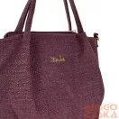 Zellia Női Válltáska Zlb324 Bordó - Shimmer -