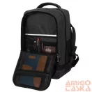 Peterson Hátizsák - Kézipoggyász -  Ptn Sikorka-6460 Black - Fekete - 40 X 25 X 20 Cm -