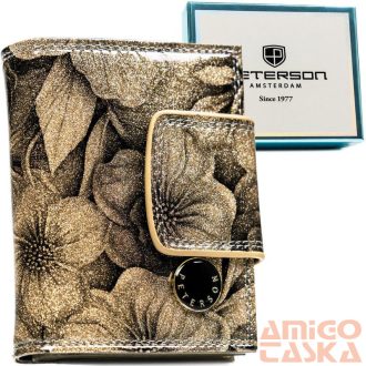   Peterson Női Bőr Pénztárca Ptn Ps329-Fds-1893 Gold - Arany 