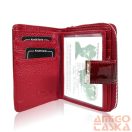 Jennifer Jones Női Bőr Pénztárca 5198-11 Bordó