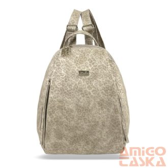 Zellia Női Hátizsák Zvn24003 Beige - Ocelot -