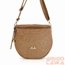 Zellia Női Oldaltáska Zlb12 Camel - Shimmer -