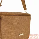 Zellia Női Oldaltáska Zlb12 Camel - Shimmer -
