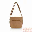 Zellia Női Oldaltáska Zlb12 Camel - Shimmer -