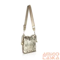 Zellia Női Oldaltáska 25096 Arany-Beige - Brw -