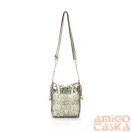 Zellia Női Oldaltáska 25096 Arany-Beige - Brw -