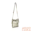 Zellia Női Oldaltáska 25096 Arany-Beige - Brw -