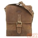 Férfi Bőr Oldaltáska   Mn-9-Mh-1906   Tan