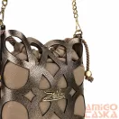Zellia Női Oldaltáska 25096 Bronz-Taupe