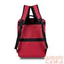 Zellia Hátizsák Hz-103 Mintás Piros - 40 X 25 X 20 Cm