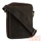 Férfi Bőr Oldaltáska 250586-Mh Brown sötét barna