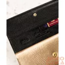 Peterson Női Bőr Pénztárca Ptn Lj-421028-0643 Black-Gold - Fekete-Arany