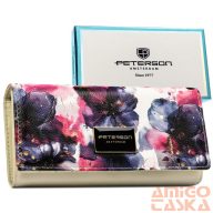   Peterson Női Pénztárca - Echo És Természetes Bőr Ptn Px27-Pf1-4917 Rose