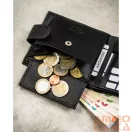 Rovicky Férfi Bőr Pénztárca 0670L-Rvd-0222 Black