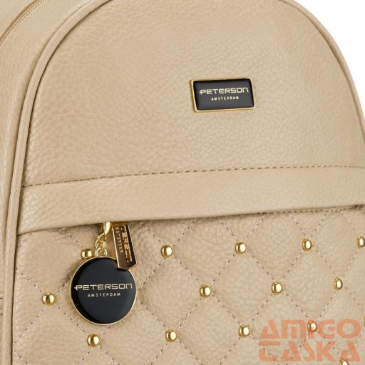 Peterson Női Hátizsák Ptn Spy-1-F19-0873 Beige