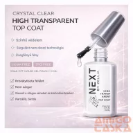 Next By Zellia Gél Lakk 10Ml - High Transparent Top Coat
