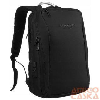   Peterson Hátizsák - Ptn 2304-2665 Black - Fekete - 44,5 X 28 X 14,5 Cm -