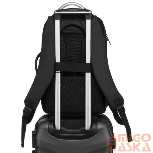 Peterson Hátizsák - Ptn 2304-2665 Black - Fekete - 44,5 X 28 X 14,5 Cm -