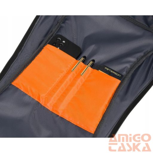 Peterson Hátizsák - Ptn 2304-2665 Black - Fekete - 44,5 X 28 X 14,5 Cm -