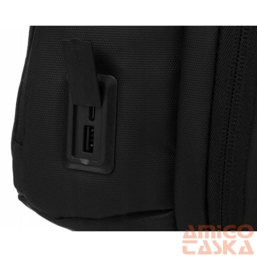 Peterson Hátizsák - Ptn 2304-2665 Black - Fekete - 44,5 X 28 X 14,5 Cm -