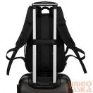 Peterson Hátizsák - Kézipoggyász -  Ptn Bielik-6491 Black - Fekete - 40 X 25 X 20 Cm -