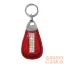 Bőr Kulcstartó Brelok-Cry-Sh-3722 Red