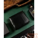 Peterson Férfi Bőr Szett Pénztárca & Automata Őv Ptn N992L-125-K01-Bw-7140 Black