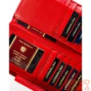 Peterson Női Bőr Pénztárca 42100-Saf-7266 Red - Piros