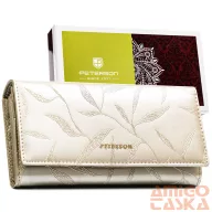 Peterson Női Bőr Pénztárca Ptn 72401-Lpc-2183 Beige
