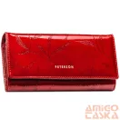 Peterson Női Bőr Pénztárca Ptn 72401-Lpc-2169 Red