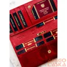 Peterson Női Bőr Pénztárca Ptn 72401-Lpc-2169 Red