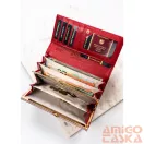 Peterson Női Bőr Pénztárca Ptn 72401-Lpc-2169 Red