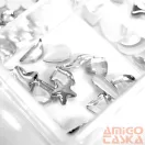 Körömdíszítő Kő - Box - Clear Több méret - Forma kővel - Go2680-148 -